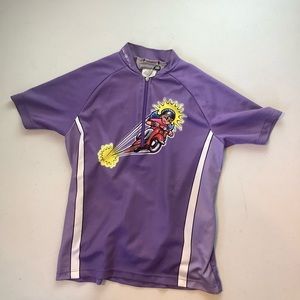 Sugoi M girl cycling jersey used.